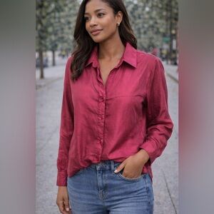 32 Rest And Relax 100%silk Shirt